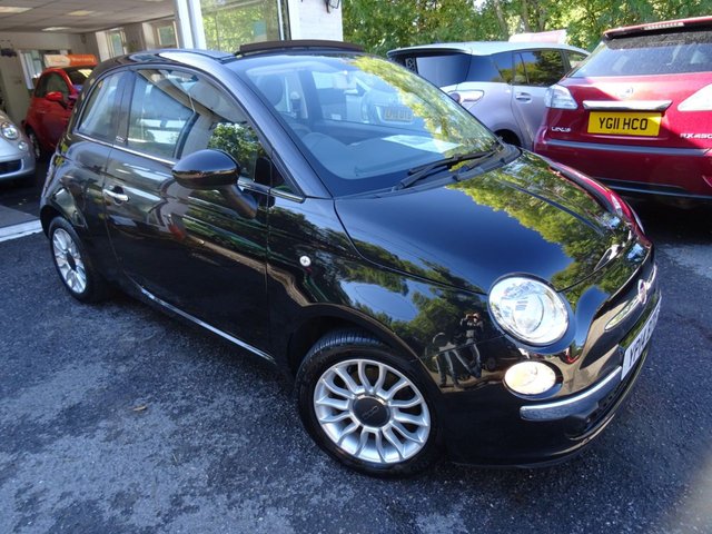 2014 14 Fiat 500 0.9 TWINAIR CONVERTIBLE LOUNGE 3d 85 BHP