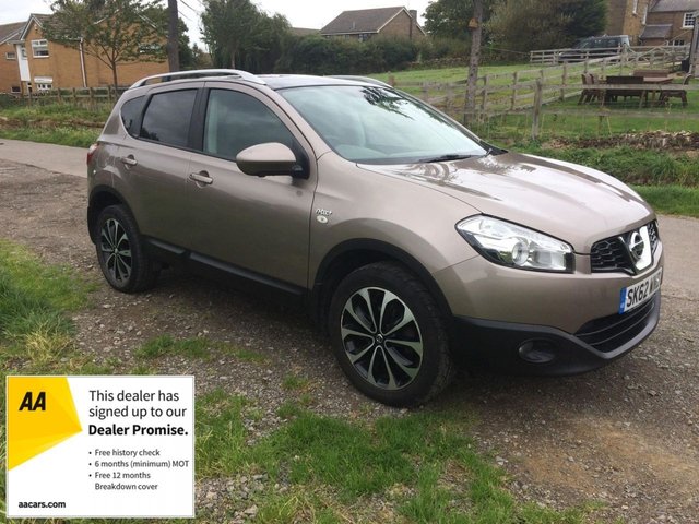 2012 62 Nissan Qashqai 1.6 N-TEC PLUS 5d 117 BHP