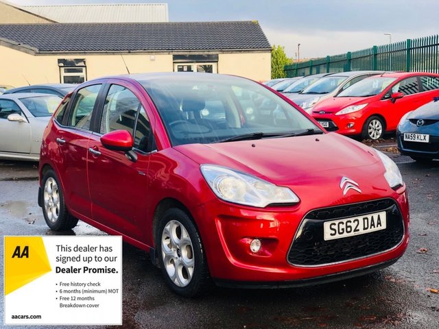2012 62 Citroen C3 1.4 EXCLUSIVE 5d 96 BHP
