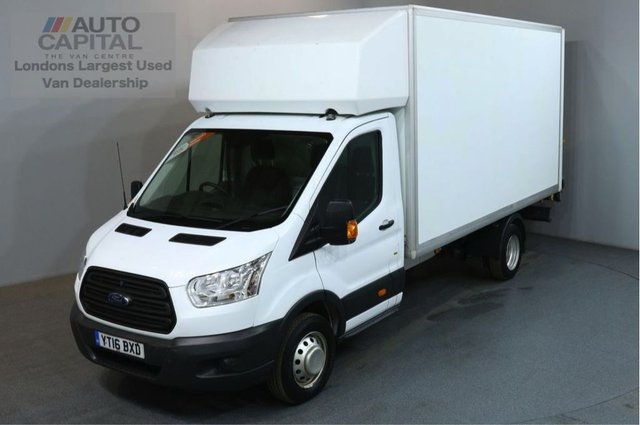 2016 16 FORD TRANSIT 2.2 350 124 BHP L4 EXTRA LWB TAIL LIFT FITTED LUTON VAN