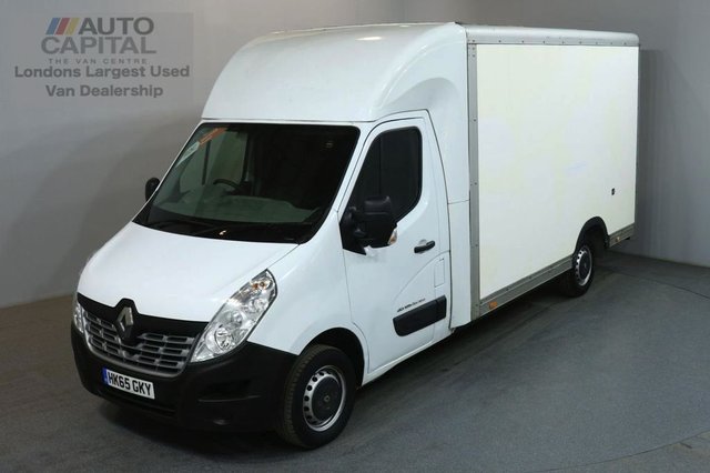 2015 65 RENAULT MASTER 2.3 LL35 BUSINESS DCI LUTON 125 BHP LWB LOW LOADER VAN