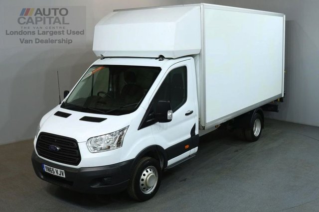 2015 65 FORD TRANSIT 2.2 350 124 BHP L4 EXTRA LWB TAIL LIFT FITTED LUTON VAN