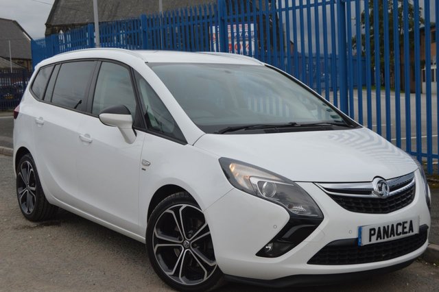 2014 63 Vauxhall Zafira Tourer 2.0 SRI CDTI 5d 162 BHP