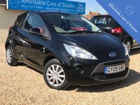 USED 2009 09 FORD KA 1.2 STYLE PLUS 3d 69 BHP Low Mileage, FSH, 2 owners with A/C