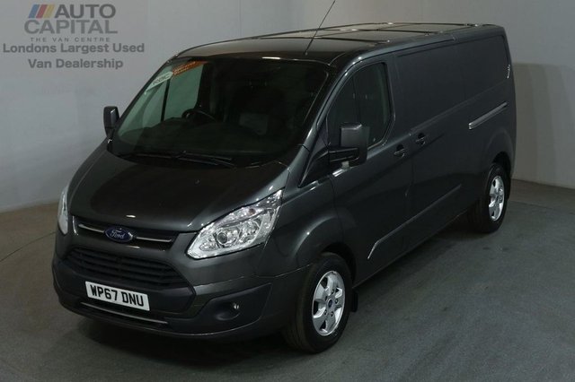 2017 67 FORD TRANSIT CUSTOM 2.0 290 LIMITED L2 H1 AUTO 130 BHP AIR CON EURO 6 VAN LWB