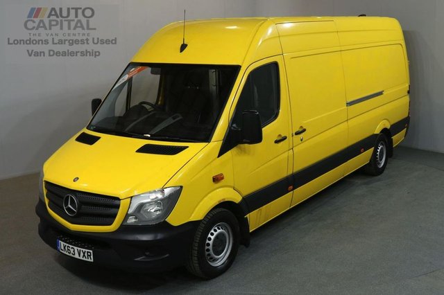 2013 63 MERCEDES-BENZ SPRINTER 2.1 313 CDI LWB 129 BHP AIR CON H/ROOF PANEL VAN