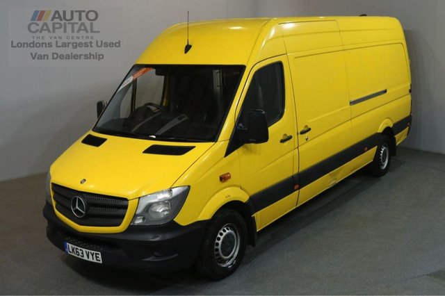 2013 63 MERCEDES-BENZ SPRINTER 2.1 313 CDI LWB 129 BHP AIR CON H/ROOF PANEL VAN