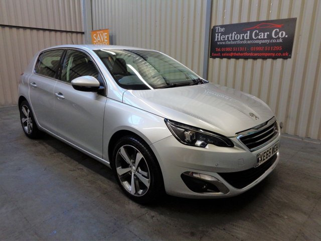 2015 65 Peugeot 308 1.2 PURETECH S/S ALLURE 5d 130 BHP