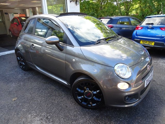 2013 13 Fiat 500 1.2 CONVERTIBLE S (SPORT) 3d 69 BHP
