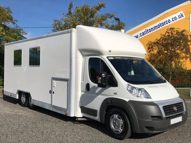 2012 62 Fiat Ducato 3.0 40 MAXI M/JET 180 [ MOBILE OFFICE-INFO CENTRE ] Low Mileage 6,890 