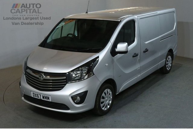2017 67 VAUXHALL VIVARO 1.6 L2H1 2900 SPORTIVE CDTI 120 BHP EURO 6 AIR CON VAN