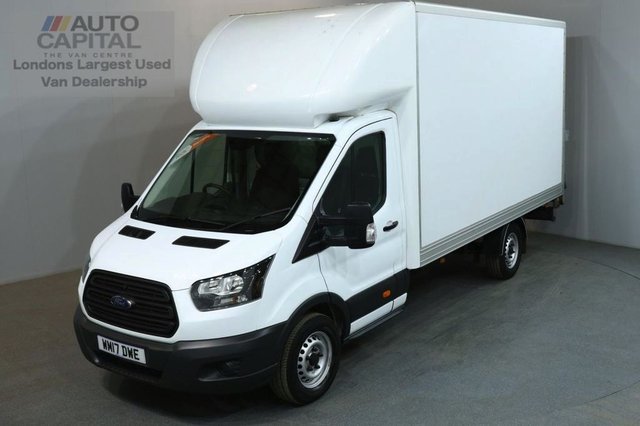 2017 17 FORD TRANSIT 2.0 350 170 BHP EURO 6 LWB WITH TAIL LIFT LUTON VAN