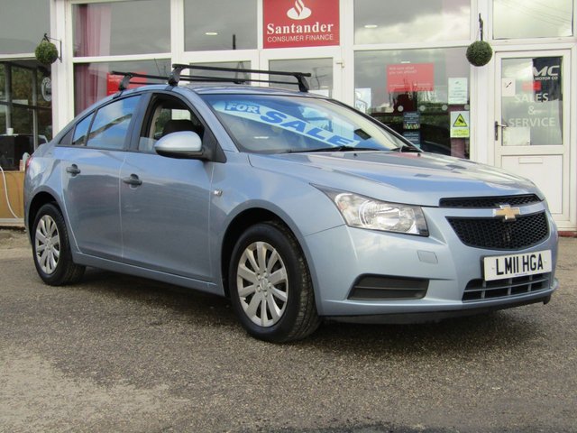 2011 11 Chevrolet Cruze 1.6 S 4d 111 BHP