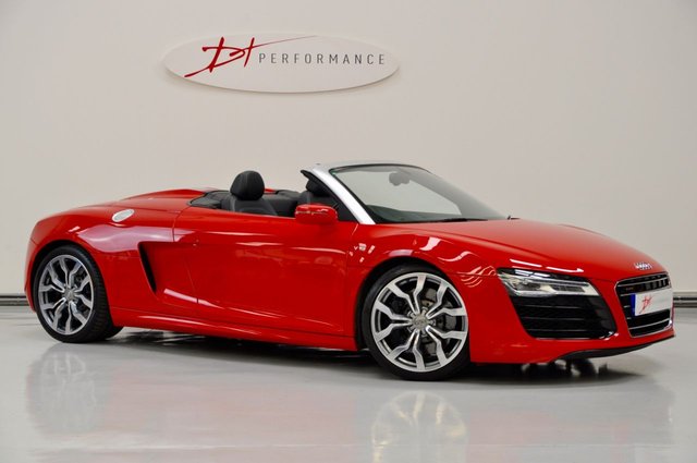 2013 13 Audi R8 5.2 SPYDER V10 QUATTRO 2d 518 BHP