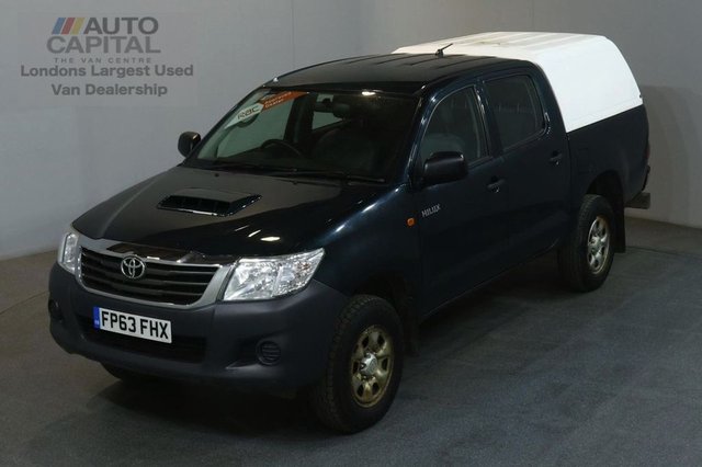 2013 63 TOYOTA HI-LUX 2.5 HL2 4X4 D-4D DCB 142 BHP AIR CON LIGHT UTILITY PICK UP