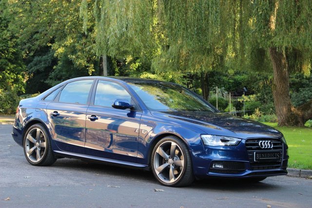 2013 62 Audi A4 3.0 TDI QUATTRO S LINE BLACK EDITION 5d 241 BHP