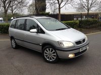 USED 2003 03 VAUXHALL ZAFIRA 1.8 ELEGANCE 16V 5d AUTO 124 BHP VERY WELL MAINTAINED