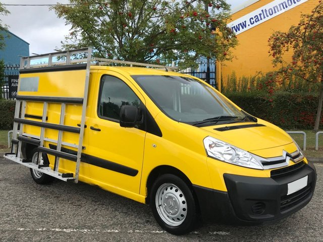 2015 15 Citroen Dispatch 1.6 1000 L1H1 ENTERPRISE HDI 90 [ GLASS RACK / FRAIL GLAZING ] Van Low Mileage   