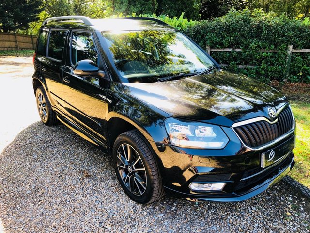2014 64 Skoda Yeti 2.0 BLACK EDITION TDI CR 5d 138 BHP