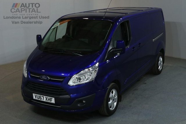 2017 67 FORD TRANSIT CUSTOM 2.0 290 LIMITED L2 H1 AUTO 170 BHP LWB AIR CON EURO 6 VAN
