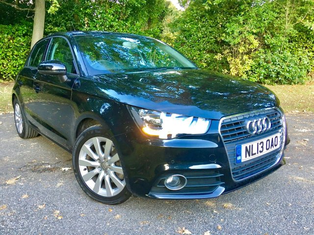2013 13 Audi A1 1.6 SPORTBACK TDI SPORT 5d 103 BHP''ZERO ROAD TAX''''ONLY 16,000 MILES /1 OWNER / BLUETOOTH/FRONT&REAR PARK ING SYSTEM PLUS / HEATED SEATS / COMFORT PACK