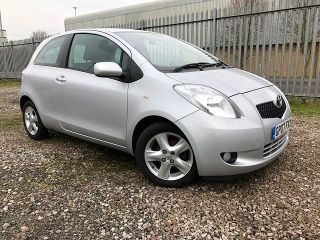2007 07 Toyota Yaris 1.3 T SPIRIT VVT-I 3d 86 BHP