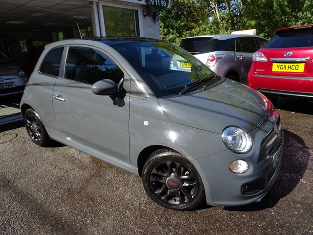 2015 15 Fiat 500 0.9 TWINAIR S (SPORT) 3d 85 BHP ELECTRIC SUNROOF
