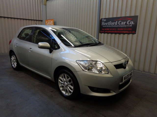 2008 08 Toyota Auris 1.6 TR VVT-I MM 5d AUTO 122 BHP