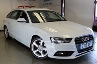 USED 2013 13 AUDI A4 2.0 AVANT TDI SE TECHNIK 5d 134 BHP | LOW RATE FINANCE |