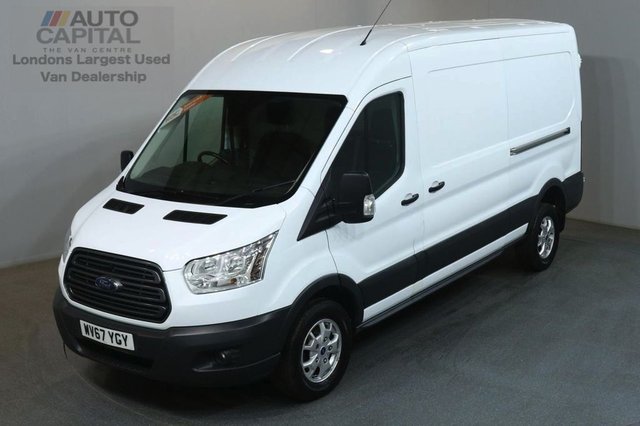 2017 67 FORD TRANSIT 2.0 350 L3 H2 129 BHP LWB TREND AIR CON EURO 6 VAN