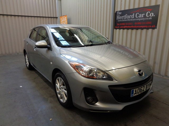 2012 62 Mazda 3 1.6 TS2 D 5d 113 BHP