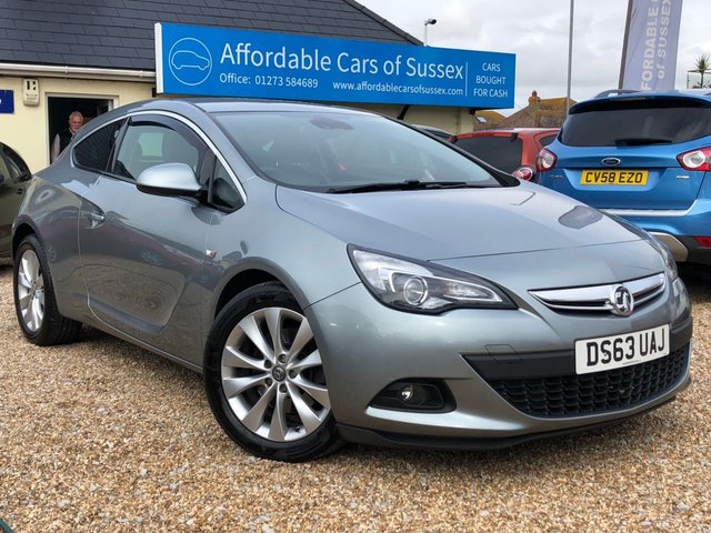 2013 63 Vauxhall Astra 1.4 GTC SRI S/S 3d 138 BHP