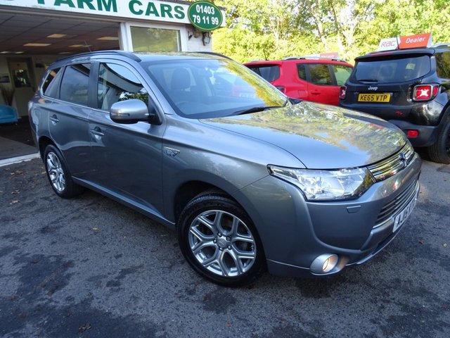 2015 15 Mitsubishi Outlander 2.0 PHEV GX 4H 5d PHEV AUTOMATIC PLUG-IN HYBRID 4x4 162 BHP FOUR WHEEL DRIVE