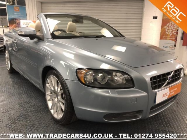 2008 08 Volvo C70 2.0D SE LUX NAV CONVERTIBLE 6 SPEED DIESEL