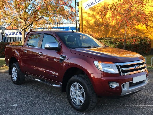 2014 14 Ford Ranger 2.2 LIMITED DOUBLE CAB TDCI 150 LEATHER LOW MILES