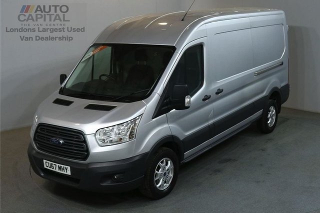 2017 67 FORD TRANSIT 2.0 350 130 BHP L3 H2 LWB TREND AIR CON EURO 6 VAN ALLOYS