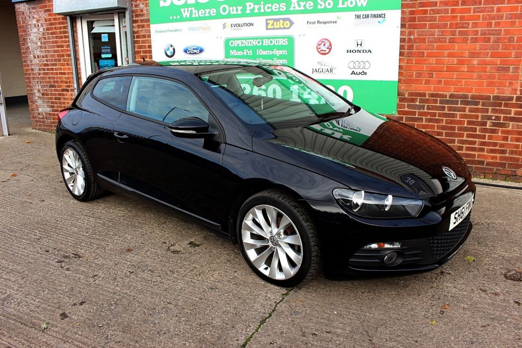 2011 61 VOLKSWAGEN SCIROCCO 2.0 GT TDI BLUEMOTION TECHNOLOGY 2d 140 BHP