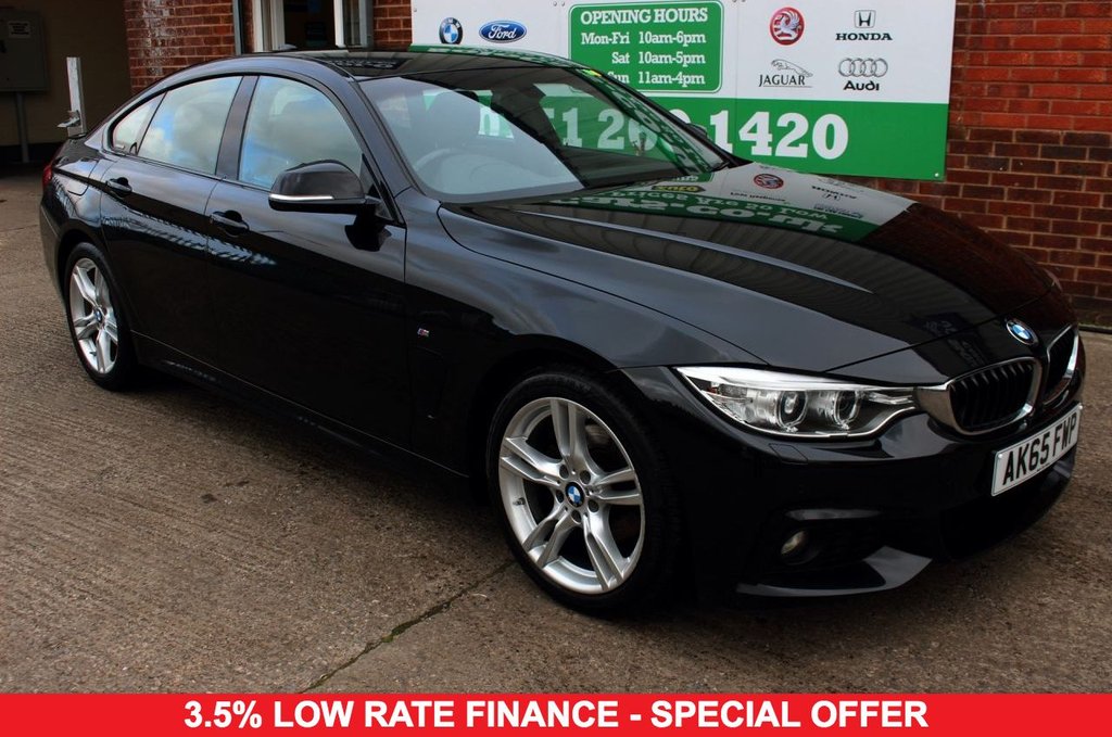 2015 65 BMW 4 SERIES 2.0 420D M SPORT GRAN COUPE 4d AUTO 188 BHP