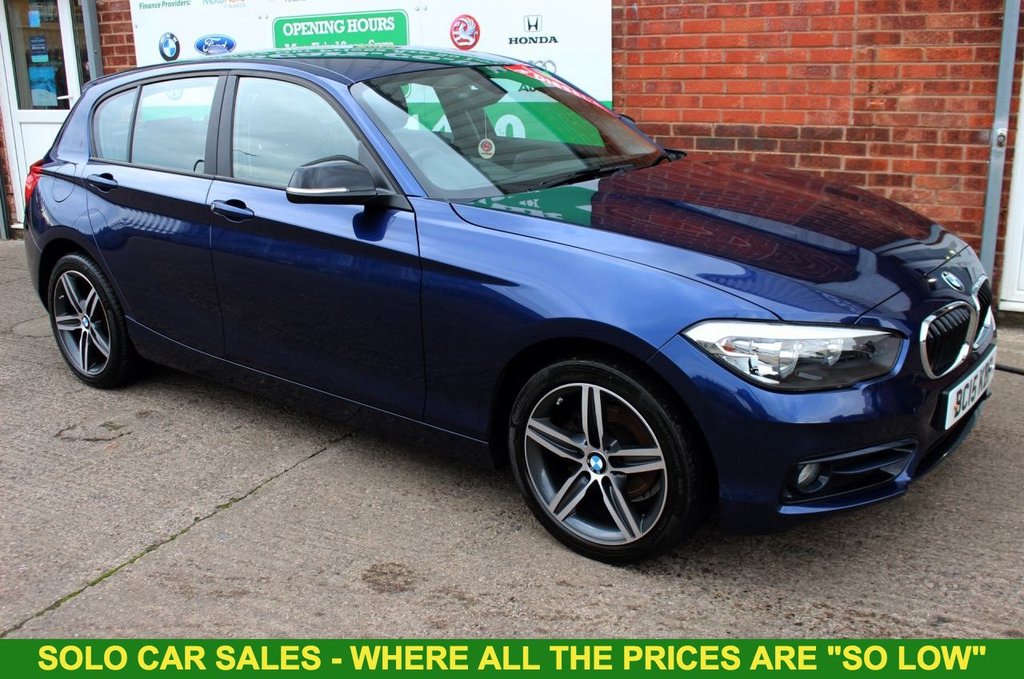 2015 15 BMW 1 SERIES 1.5 116D SPORT 5d 114 BHP