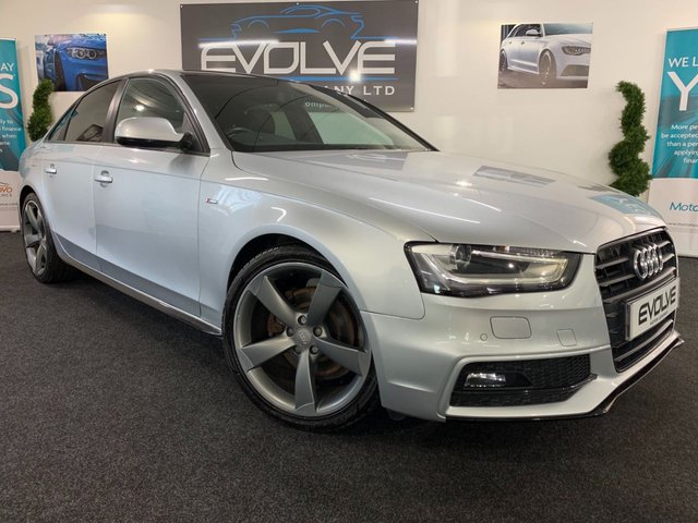 2013 62 Audi A4 2.0 TDI S LINE BLACK EDITION 4d AUTO 141 BHP