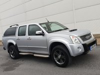 USED 2011 61 ISUZU RODEO 3.0 TD DENVER MAX LE DCB 1d AUTO 161 BHP LEATHER+SAT NAV+CANOPY ** NO VAT
