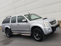 USED 2011 61 ISUZU RODEO 3.0 TD DENVER MAX LE DCB 1d AUTO 161 BHP LEATHER+SAT NAV+CANOPY ** NO VAT