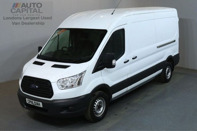 2016 16 FORD TRANSIT 2.2 350 124 BHP L3 H2 LWB M/ROOF FWD PANEL VAN