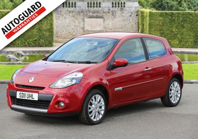 2011 11 Renault Clio 1.1 DYNAMIQUE TOMTOM 16V 3d 75 BHP