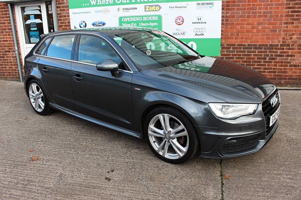 2014 14 AUDI A3 1.6 TDI S LINE 5d 109 BHP