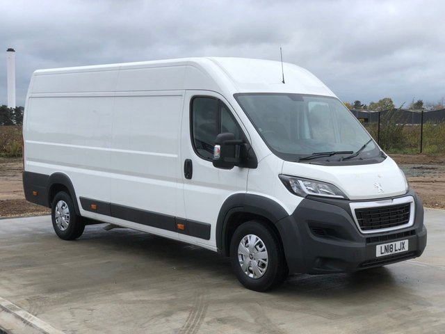 2018 18 Peugeot Boxer 2.0 BLUE HDI 435 L4H2 PROFESSIONAL PANEL VAN 130ps