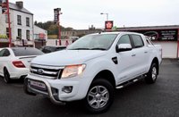 USED 2014 63 FORD RANGER 3.2 LIMITED 4X4 DCB TDCI 4d 197 BHP CHROME BARS & COLOUR CODED COVER