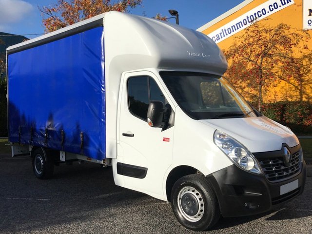 2015 15 Renault Trucks Master 2.3 135.35DCi L3 CURTAIN SIDER VAN,A/CON+CRUISE