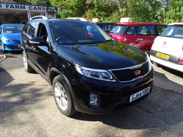 2014 64 Kia Sorento 2.2 CRDI KX-3 SAT NAV 5d AUTOMATIC 7 SEATER 4x4 194 BHP ALL WHEEL DRIVE (AWD)