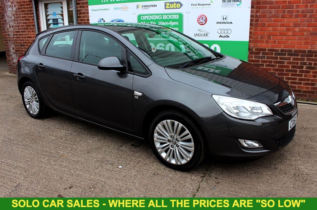 2011 61 VAUXHALL ASTRA 1.6 EXCITE 5d 113 BHP